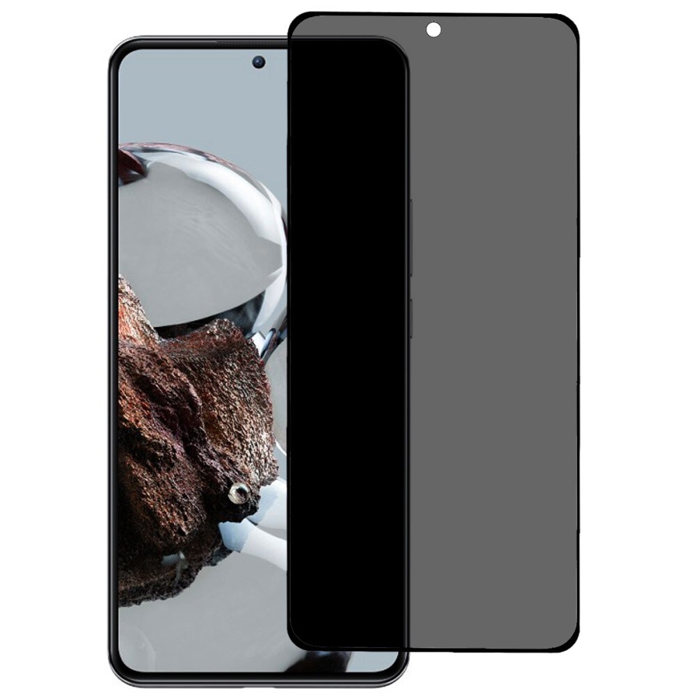 Xiaomi 12T/12T Pro Anti-spy skærmbeskytter i glas