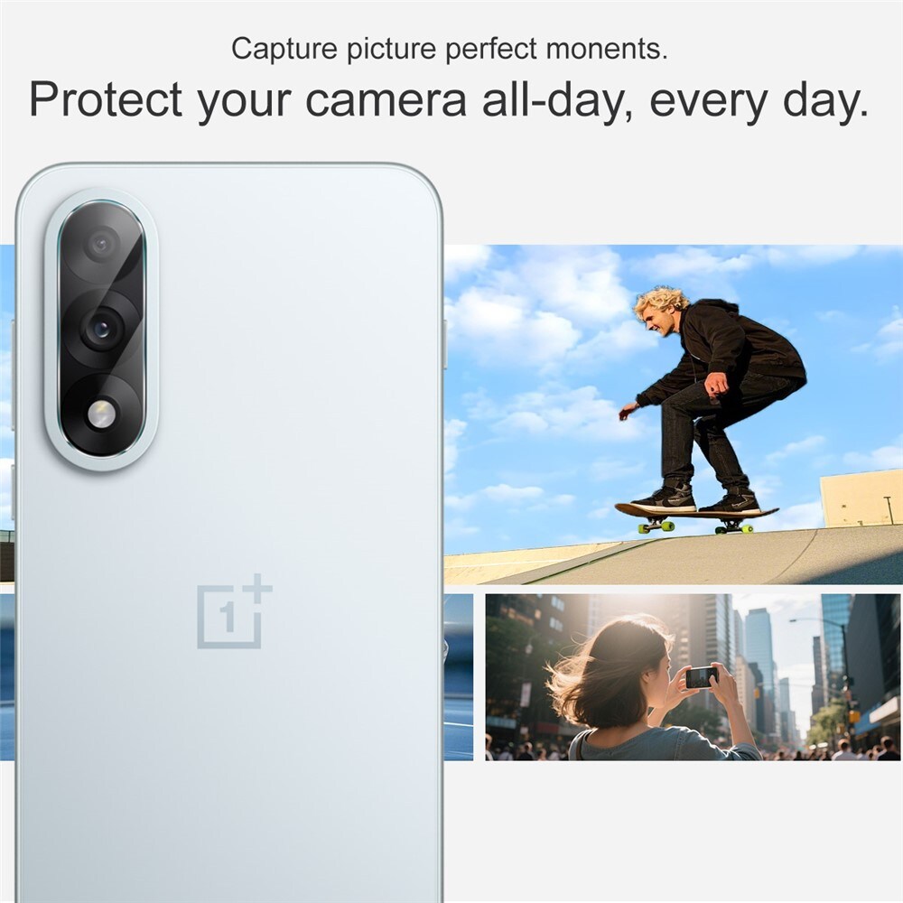  OnePlus Nord 5 Kamerabeskyttelse i glas, Gennemsigtig