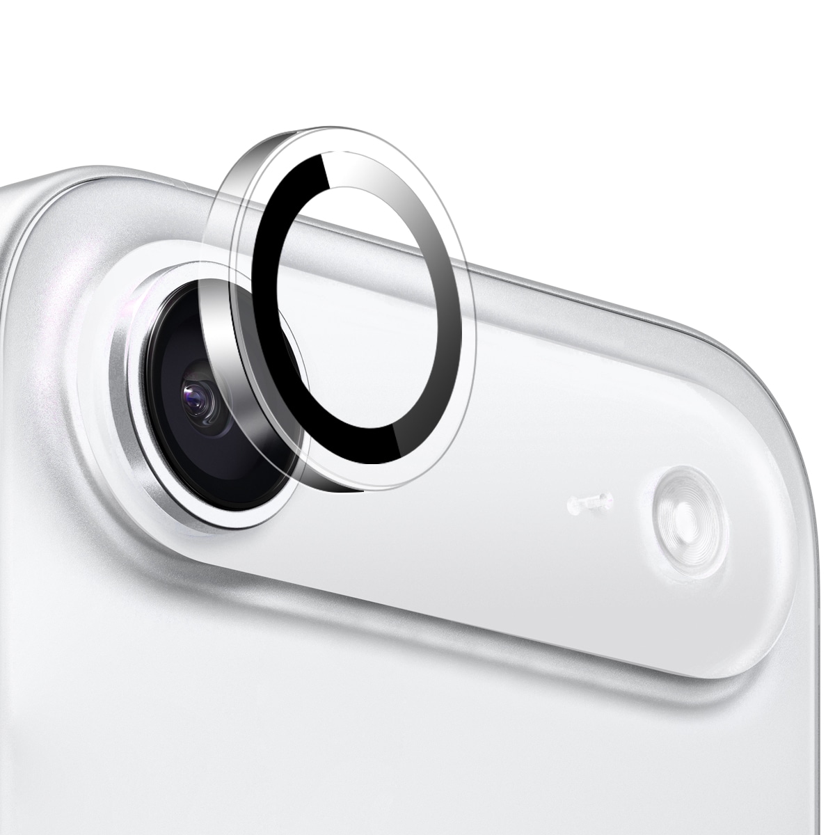 iPhone 17 Air Linsebeskytter i hærdet glas Sort