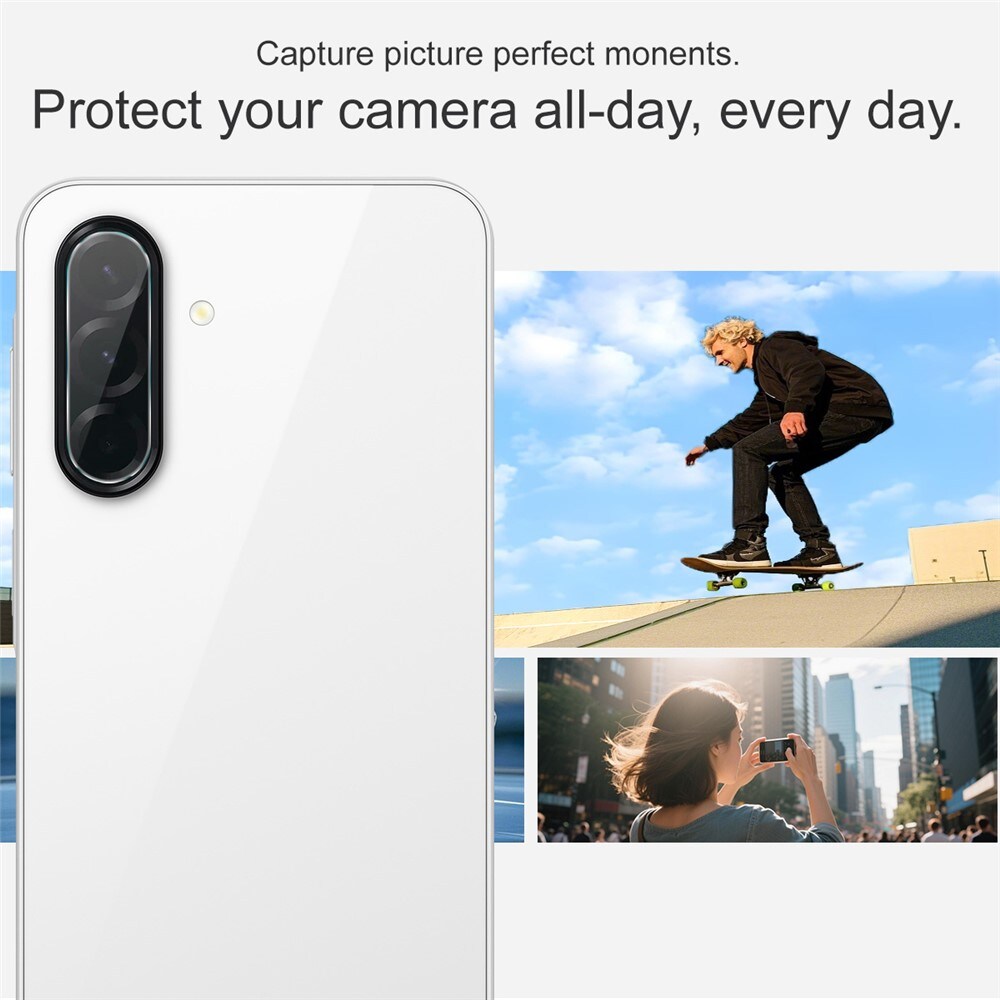 Samsung Galaxy A17 Kamerabeskyttelse i glas, Gennemsigtig