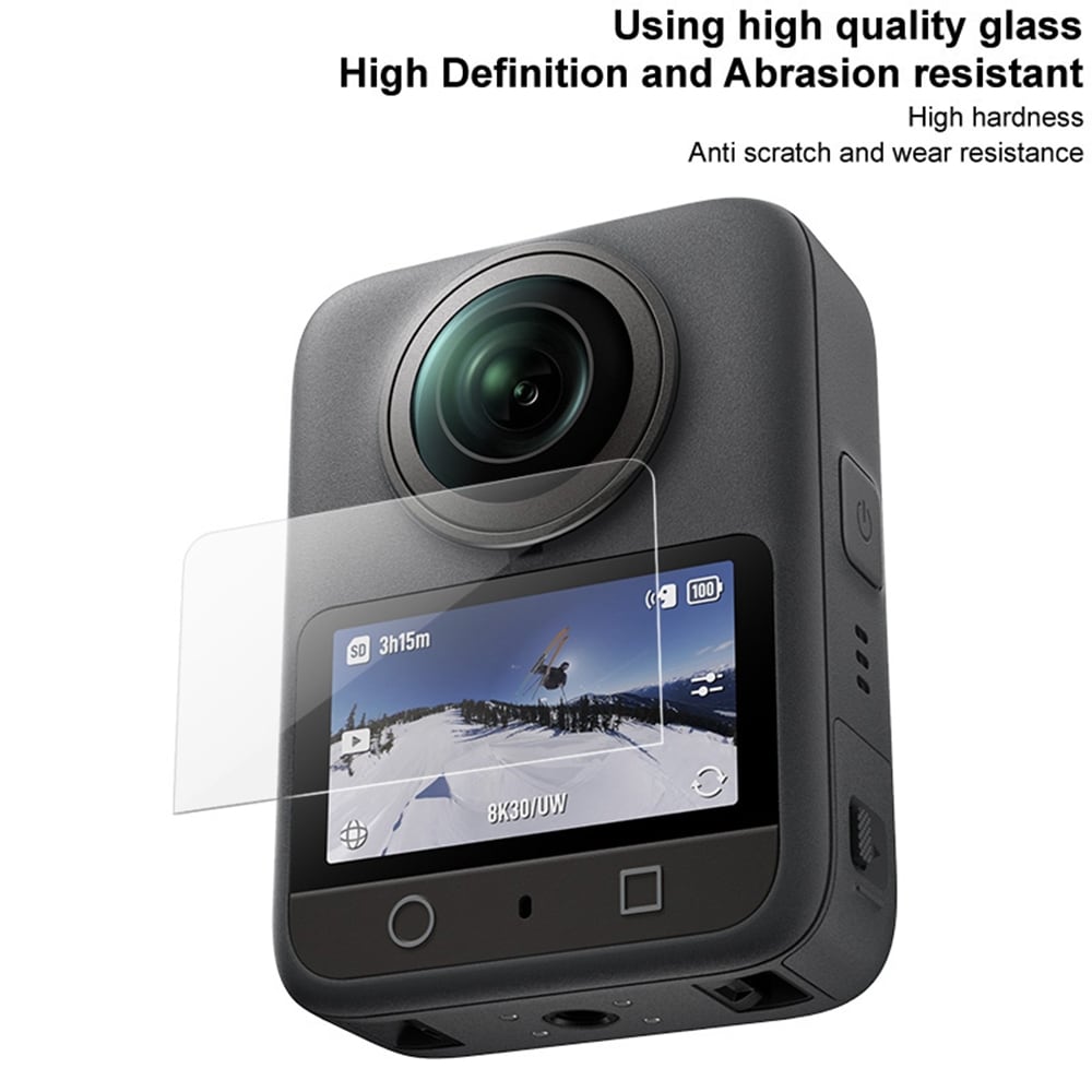 DJI Osmo 360 Skærmbeskytter i hærdet glas