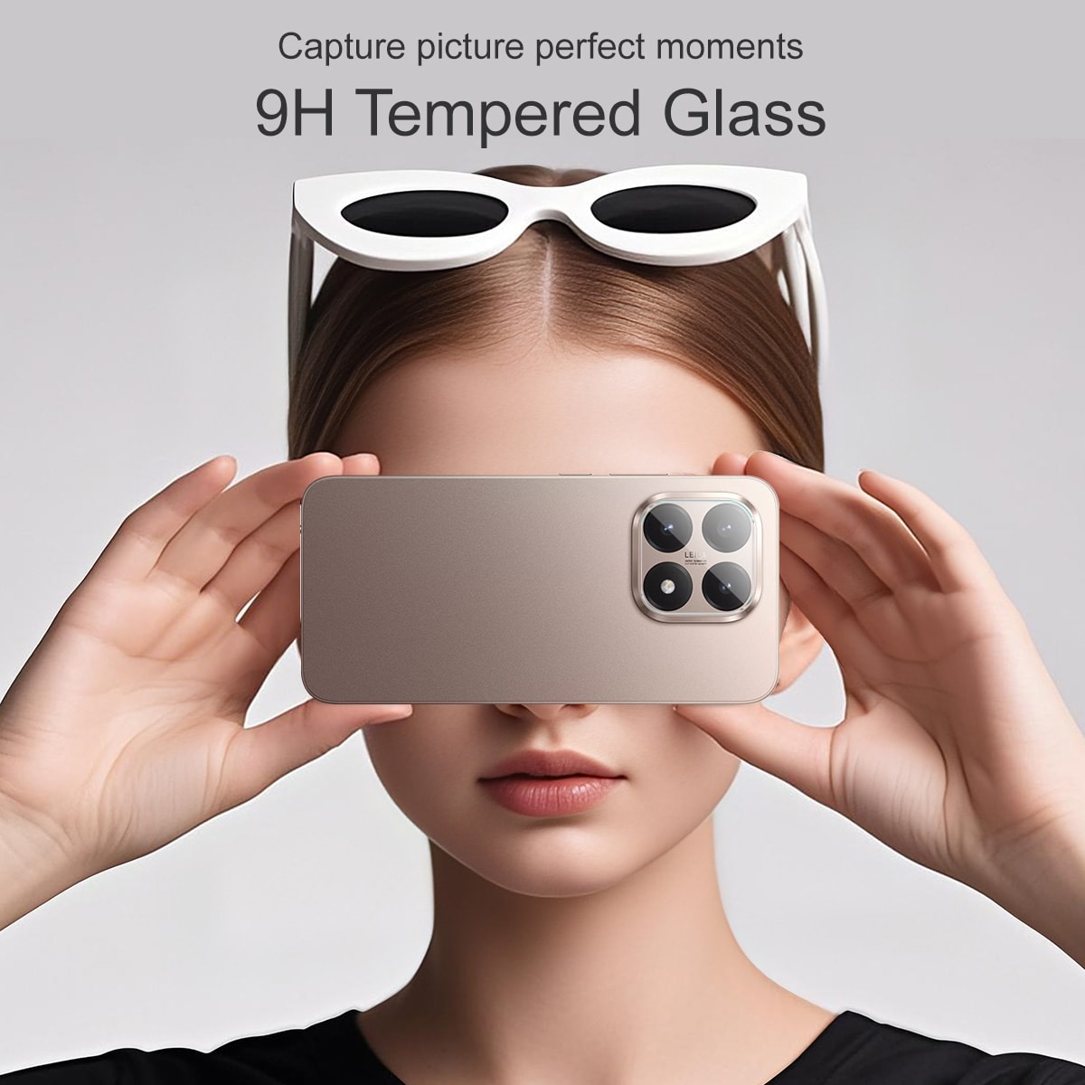 Xiaomi 15T Kamerabeskyttelse i glas, Gennemsigtig