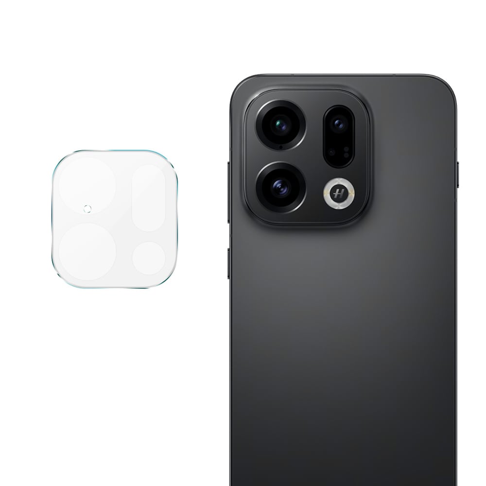 Oppo Find X9 Kamerabeskyttelse i glas, Gennemsigtig