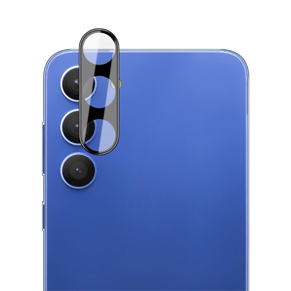 Samsung Galaxy S23/Galaxy S23 Plus Kamerabeskyttelse i glas, Sort