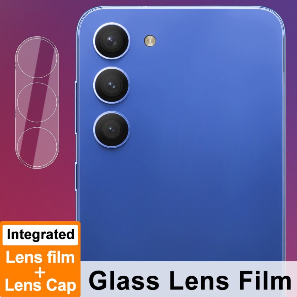 Samsung Galaxy S23/Galaxy S23 Plus Kamerabeskyttelse i glas, Gennemsigtig