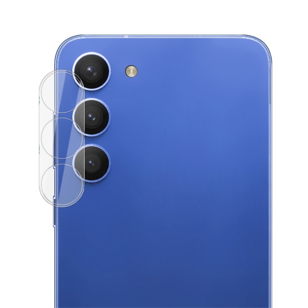 Samsung Galaxy S23/Galaxy S23 Plus Kamerabeskyttelse i glas, Gennemsigtig