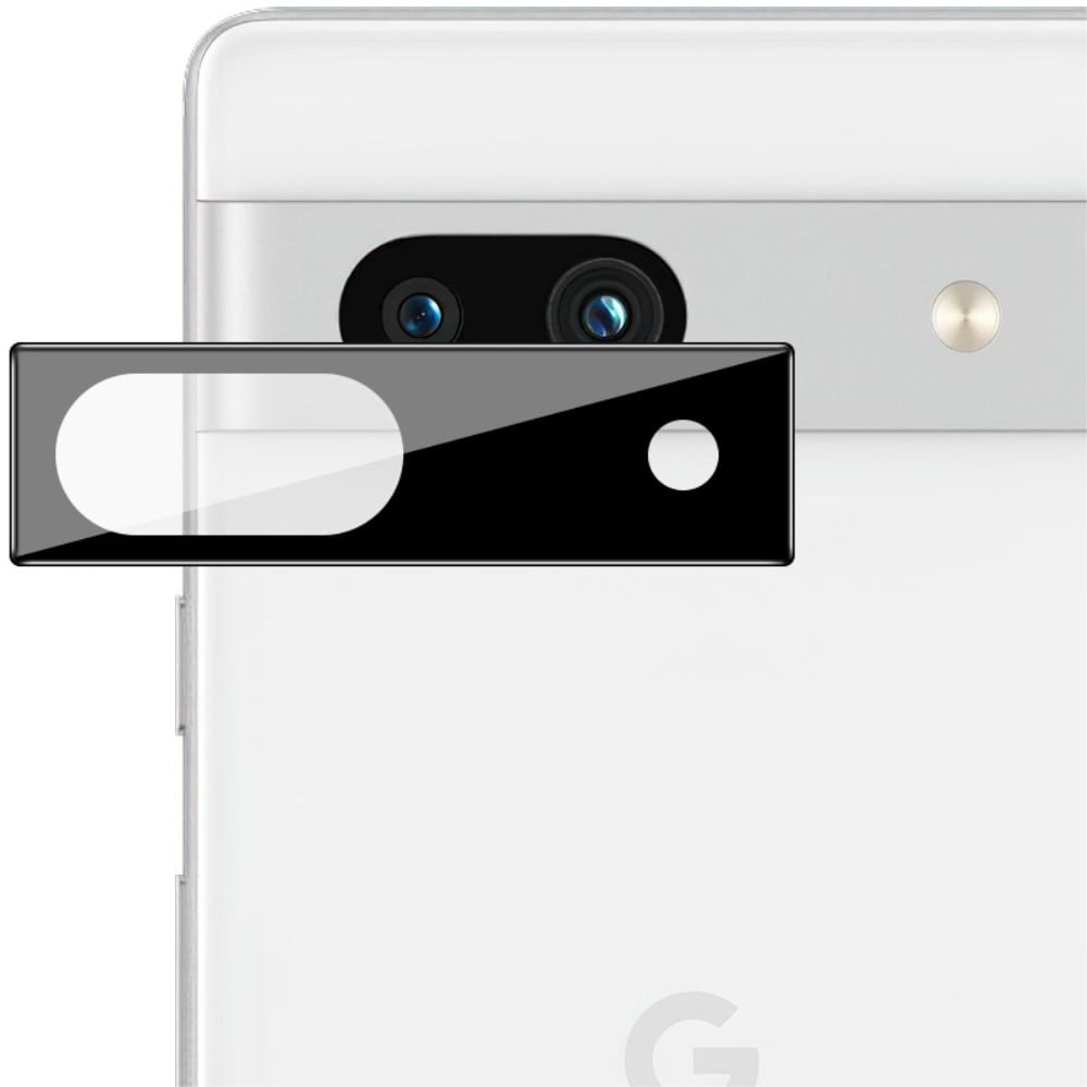 Google Pixel 7a Kamerabeskyttelse i glas, Sort