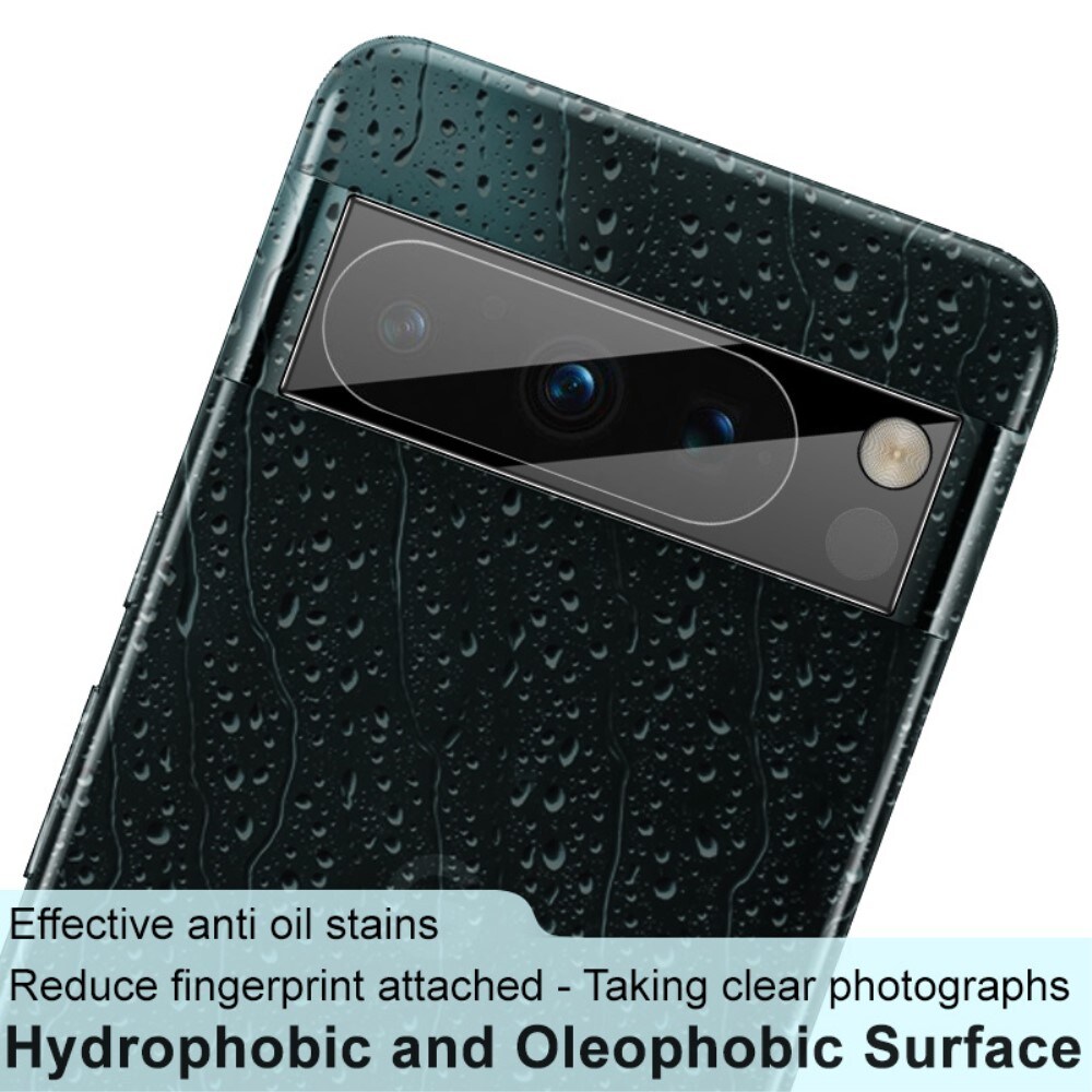 Google Pixel 8 Pro Kamerabeskyttelse i glas, Sort