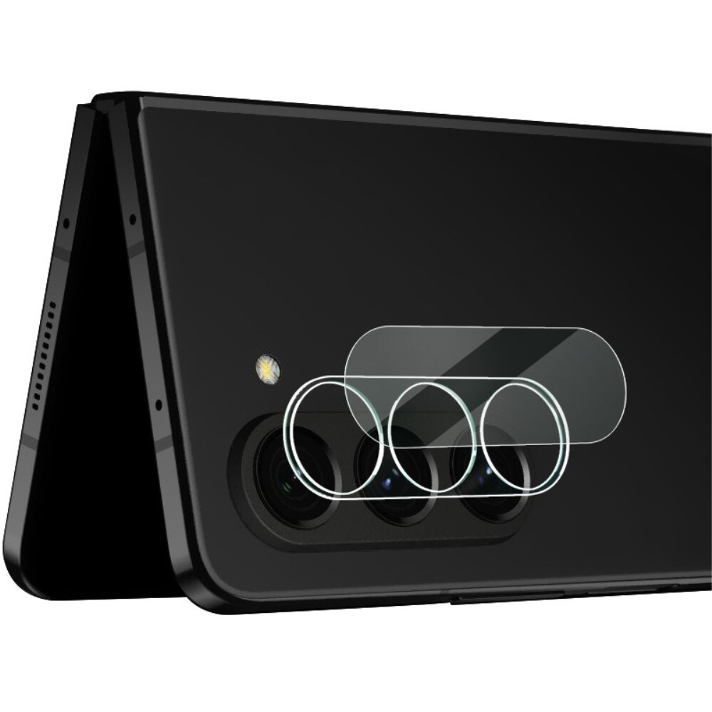 Samsung Galaxy Z Fold 5 Kamerabeskyttelse i glas, Gennemsigtig