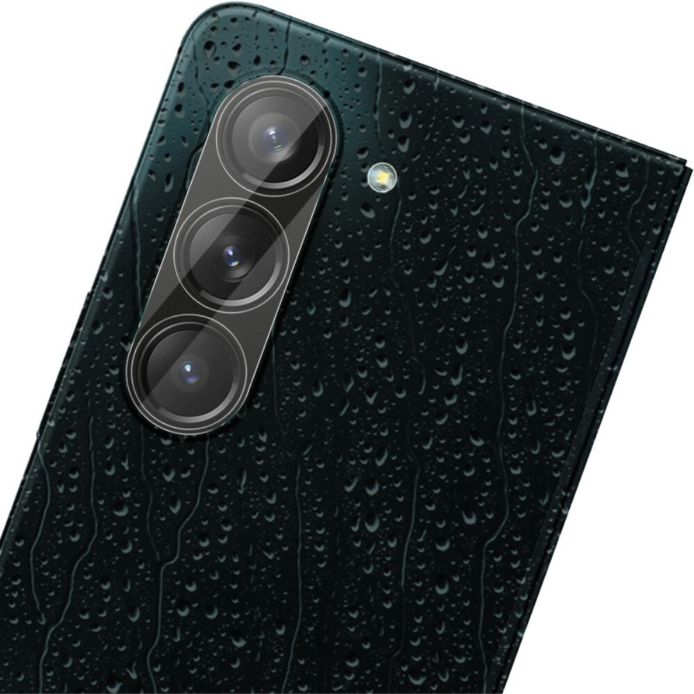 Samsung Galaxy Z Fold 5 Kamerabeskyttelse i glas, Gennemsigtig