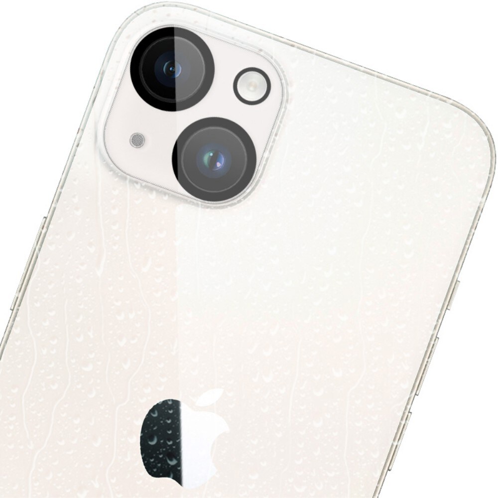 iPhone 15 Kamerabeskyttelse i glas, Gennemsigtig