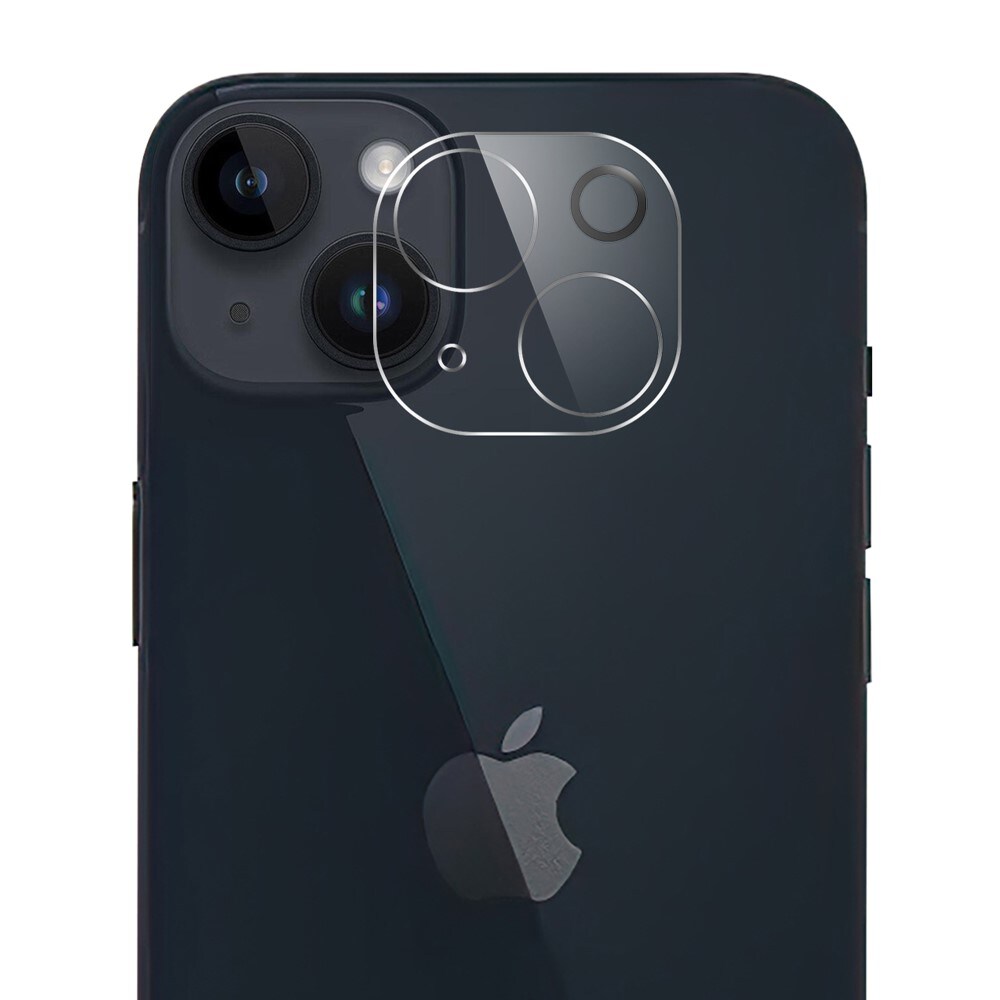 iPhone 15 Linsebeskyttelse i hærdet glas