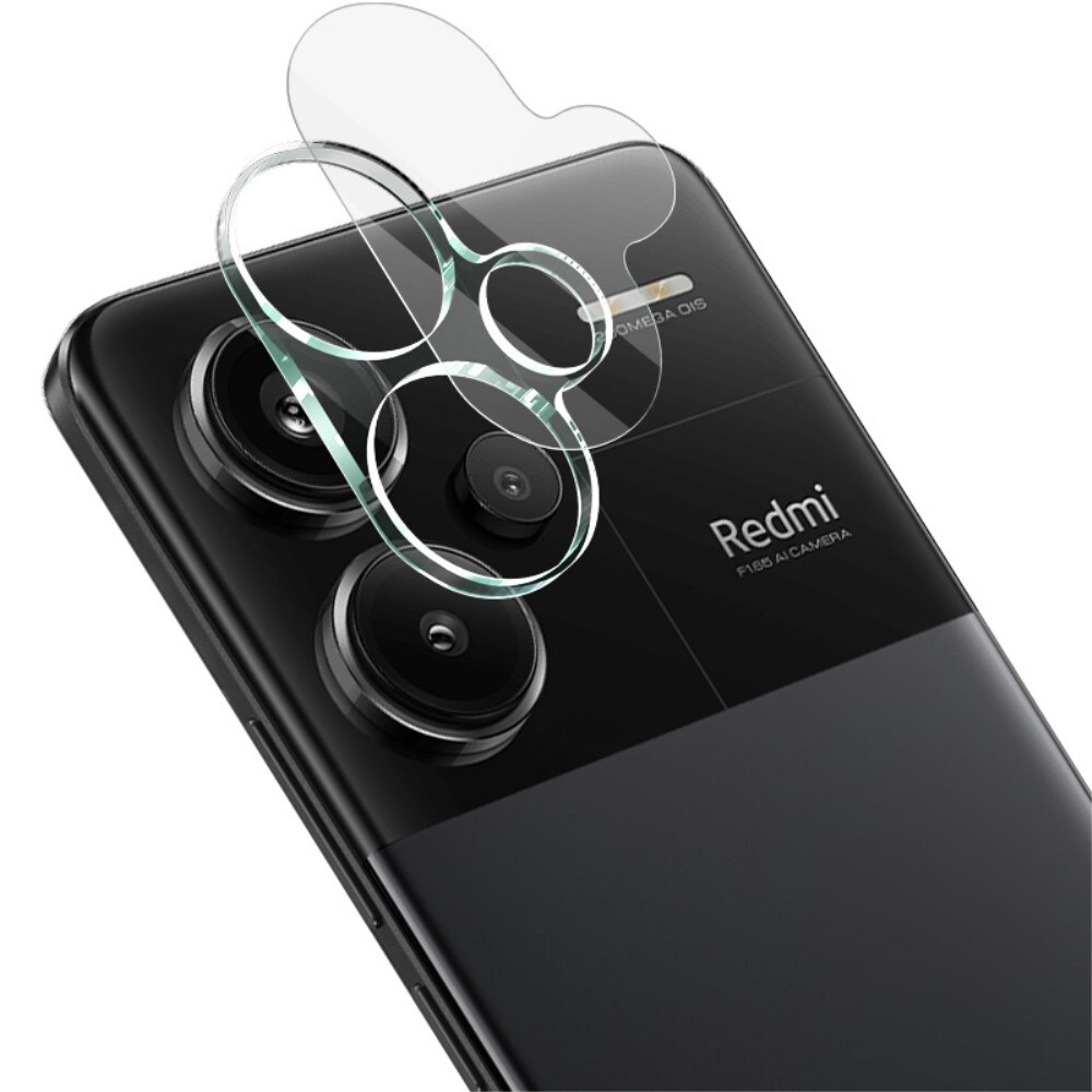 Xiaomi Redmi Note 13 Pro Plus Kamerabeskyttelse i glas, Gennemsigtig