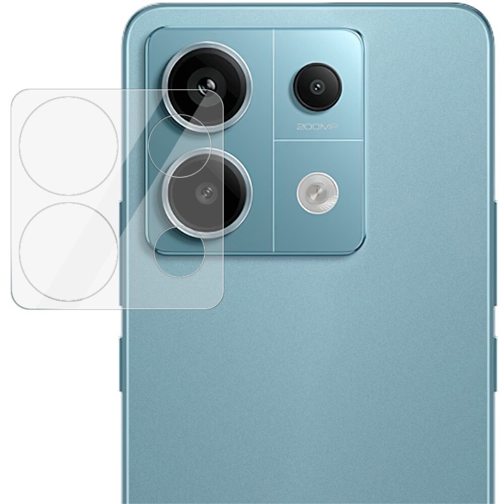 Xiaomi Redmi Note 13 Pro Kamerabeskyttelse i glas, Gennemsigtig