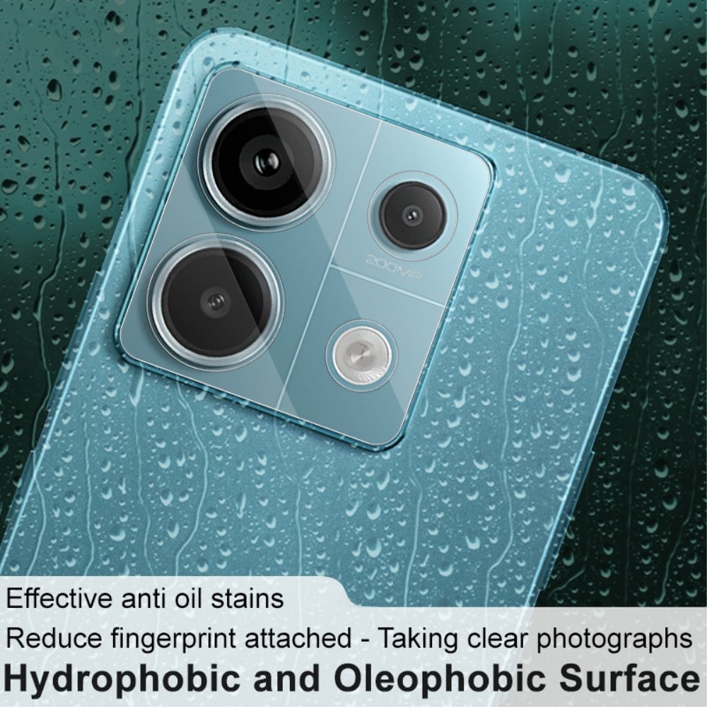 Xiaomi Redmi Note 13 Pro Kamerabeskyttelse i glas, Gennemsigtig