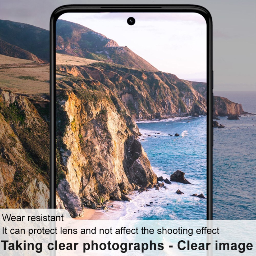 Motorola Moto G84 Kamerabeskyttelse i glas, Gennemsigtig