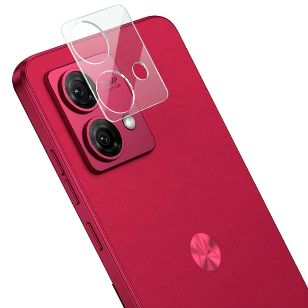 Motorola Moto G84 Kamerabeskyttelse i glas, Gennemsigtig