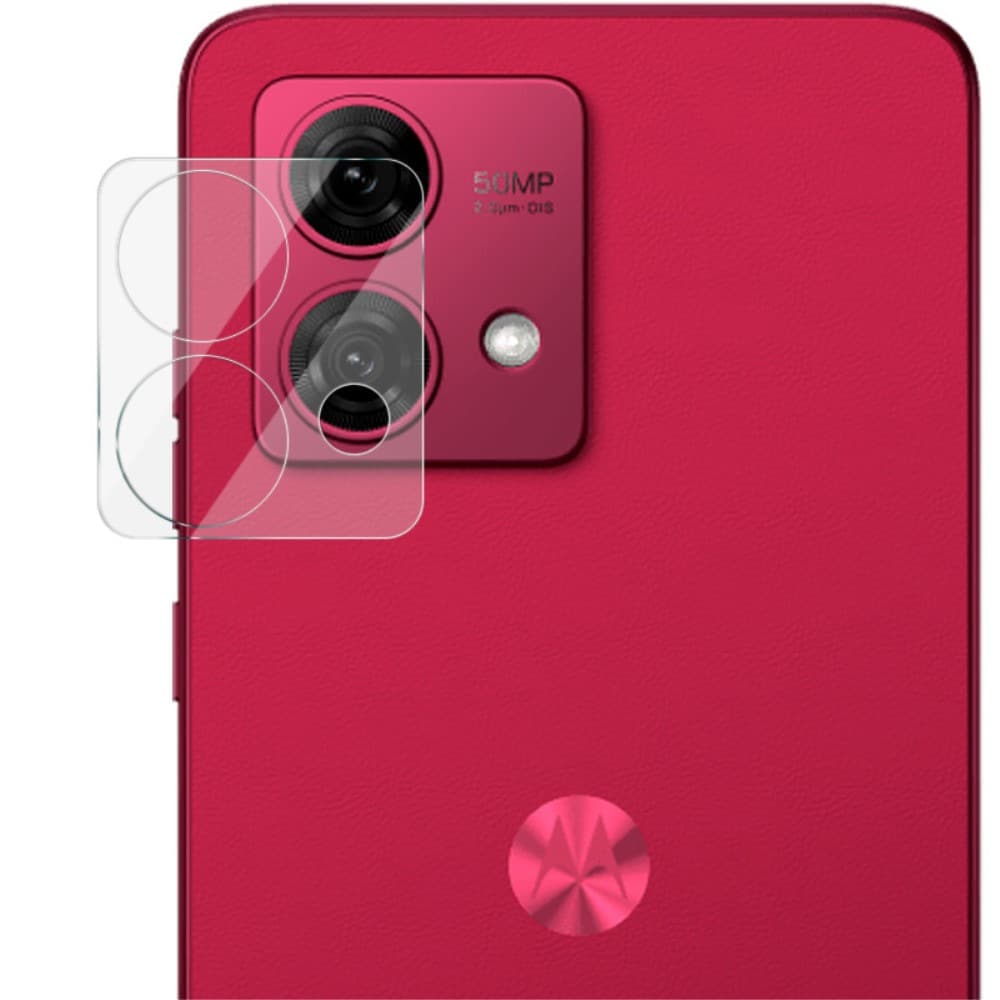 Motorola Moto G84 Kamerabeskyttelse i glas, Gennemsigtig