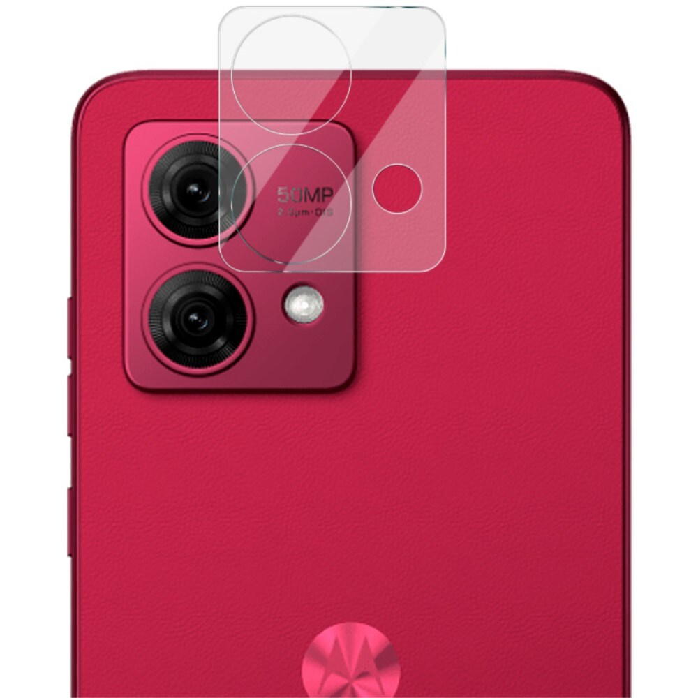 Motorola Moto G84 Kamerabeskyttelse i glas, Gennemsigtig