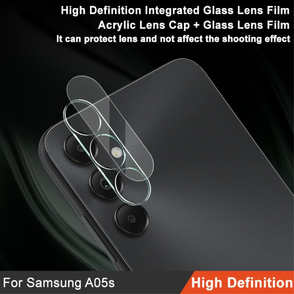 Samsung Galaxy A05s Kamerabeskyttelse i glas, Gennemsigtig
