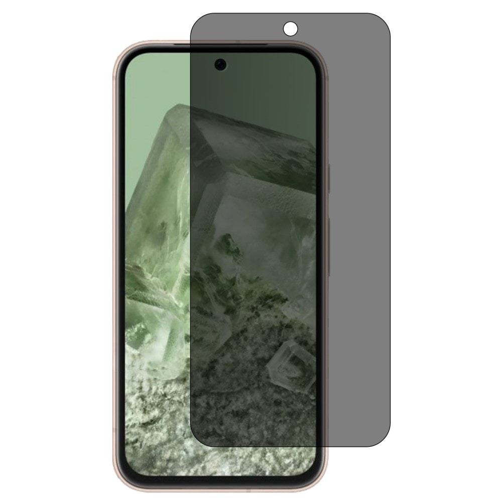 Google Pixel 8a Anti-spy skærmbeskytter i glas