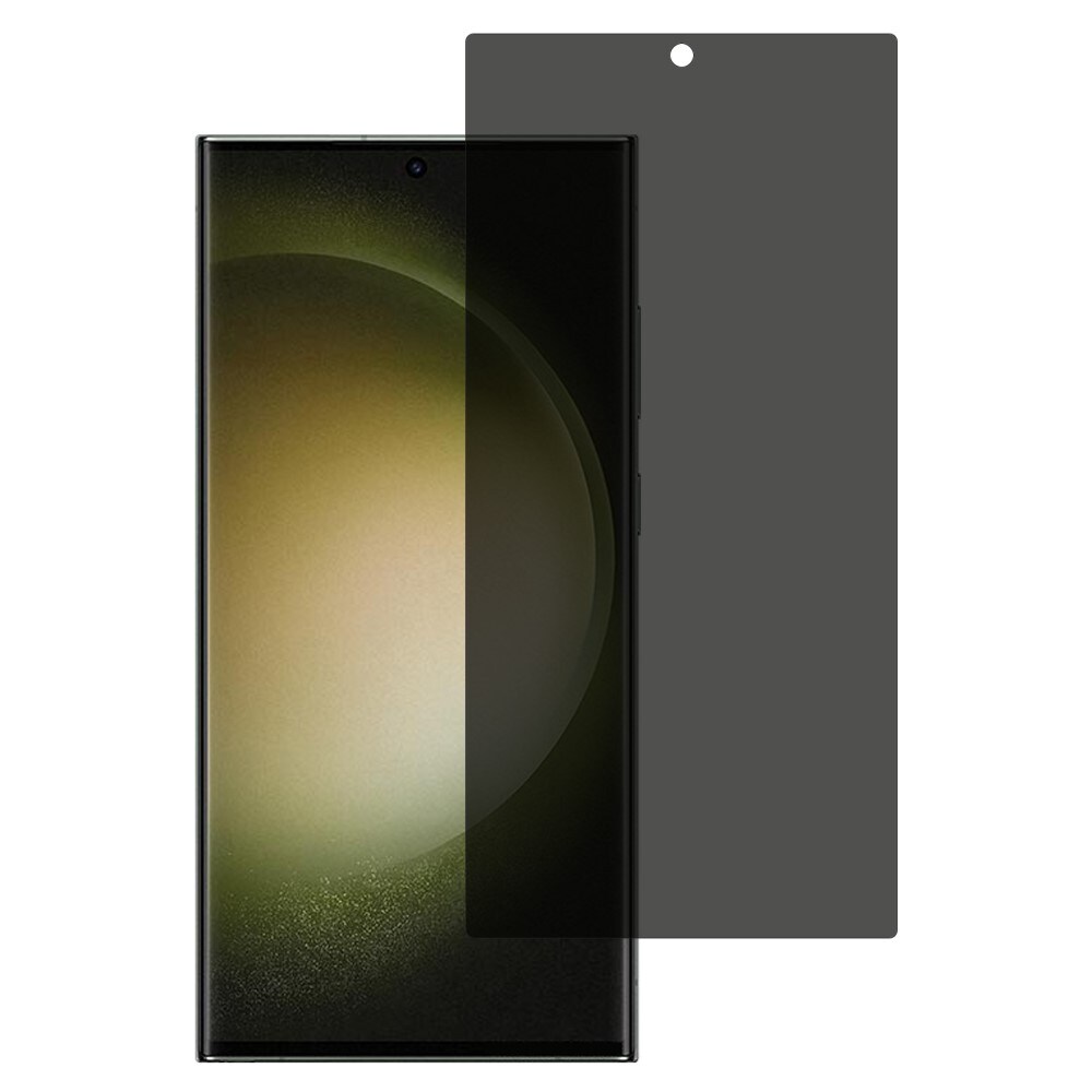 Samsung Galaxy S24 Ultra Anti-spy skærmbeskytter i glas