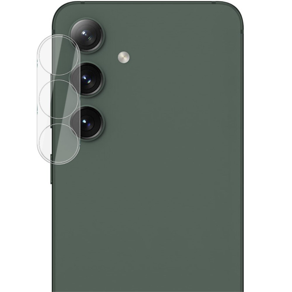Samsung Galaxy S24 Plus Kamerabeskyttelse i glas, Gennemsigtig