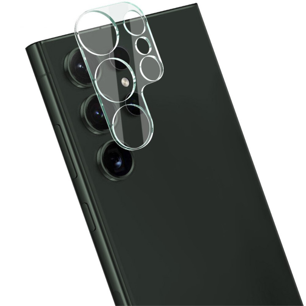 Samsung Galaxy S24 Ultra Kamerabeskyttelse i glas, Gennemsigtig