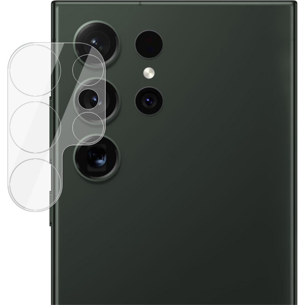 Samsung Galaxy S24 Ultra Kamerabeskyttelse i glas, Gennemsigtig