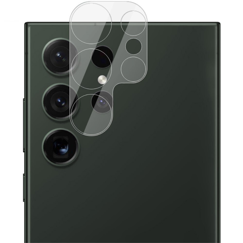 Samsung Galaxy S24 Ultra Kamerabeskyttelse i glas, Gennemsigtig