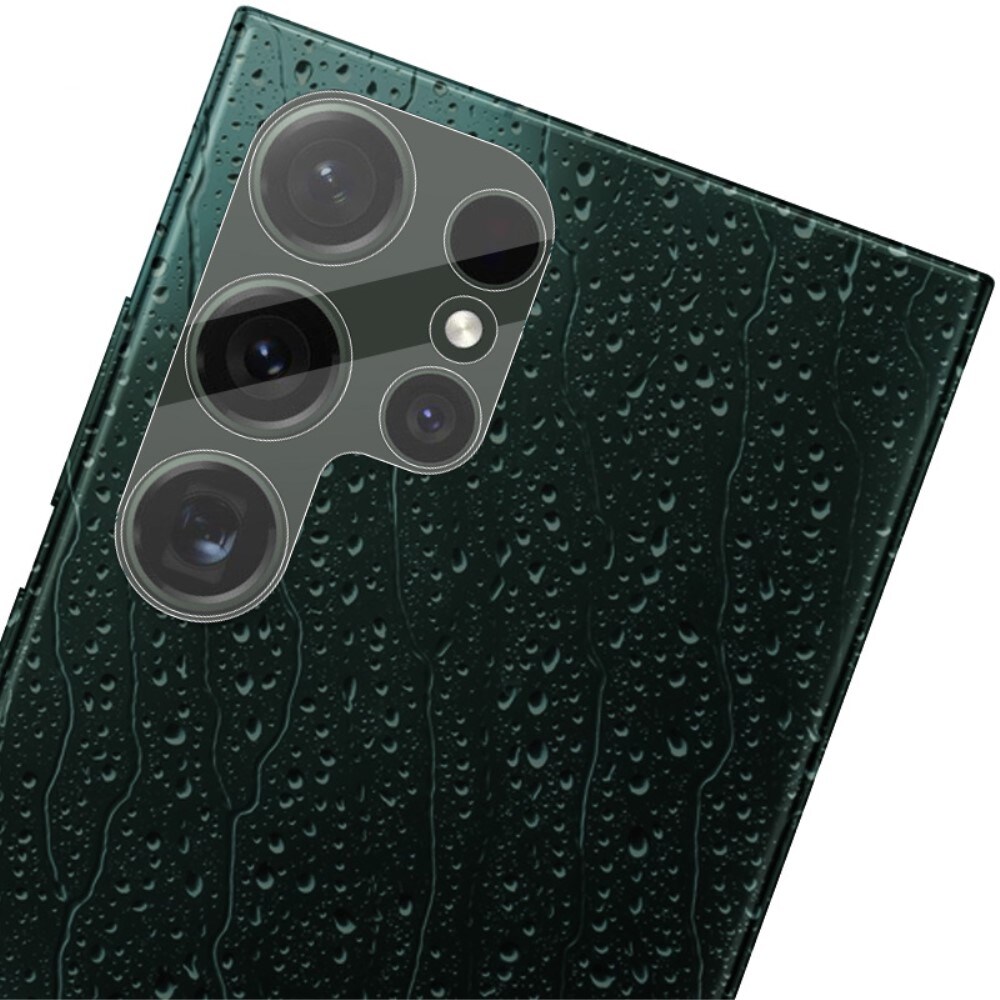 Samsung Galaxy S24 Ultra Kamerabeskyttelse i glas, Gennemsigtig