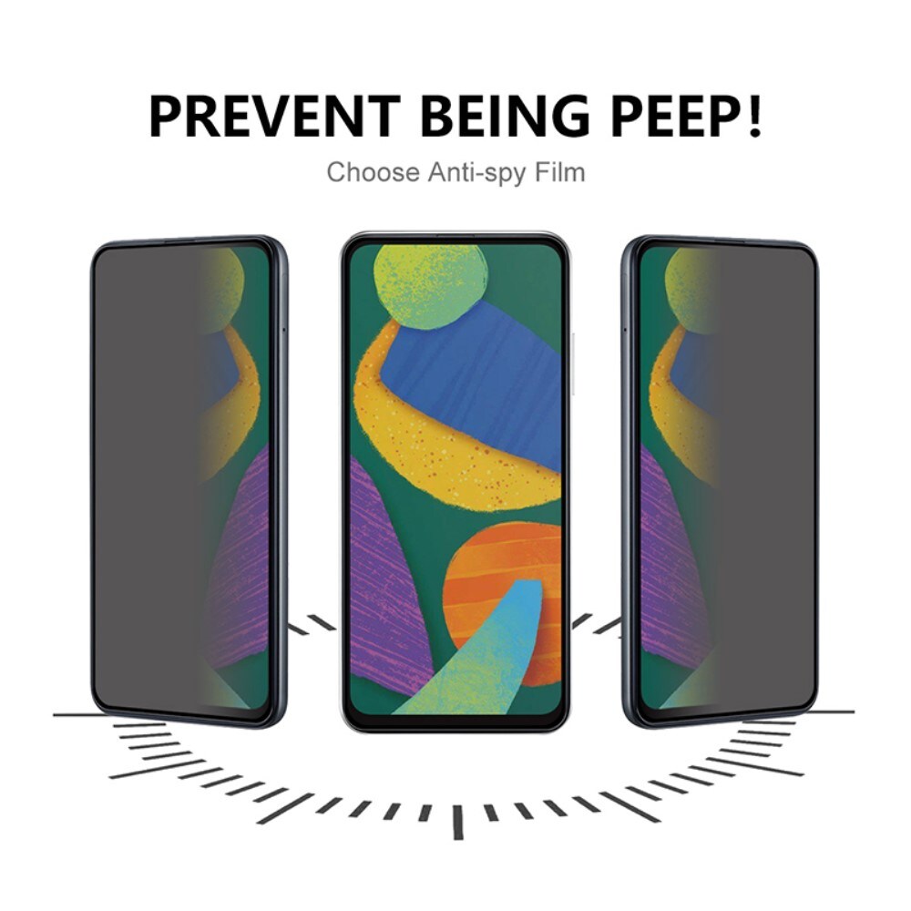 Samsung Galaxy S24 Anti-spy skærmbeskytter i glas