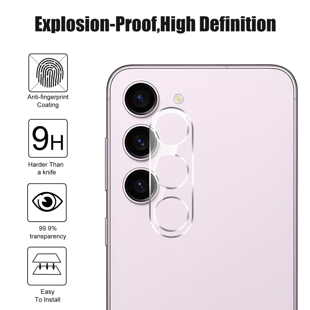 Samsung Galaxy S24 Linsebeskyttelse i hærdet glas