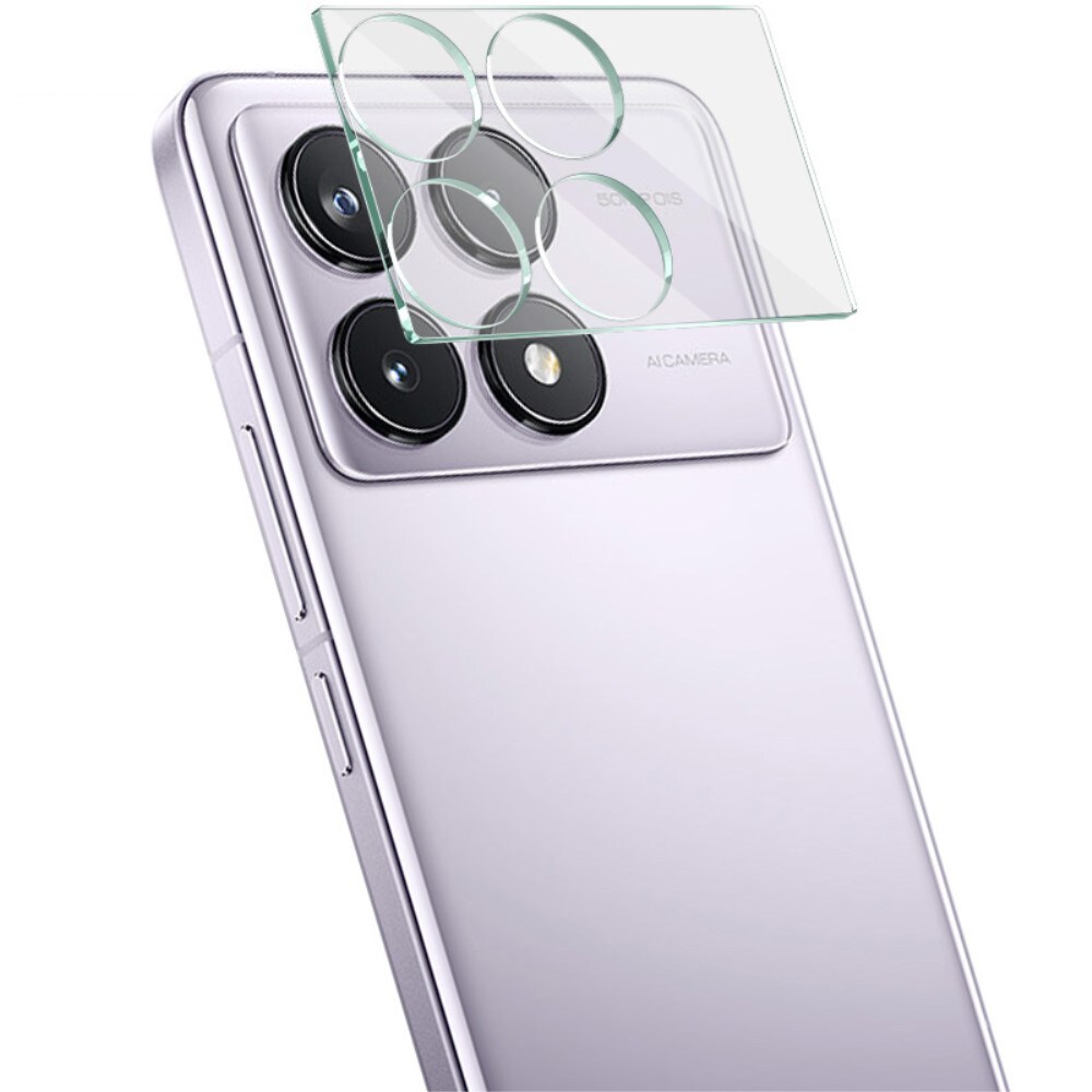 Xiaomi Poco X6 Pro Kamerabeskyttelse i glas, Gennemsigtig
