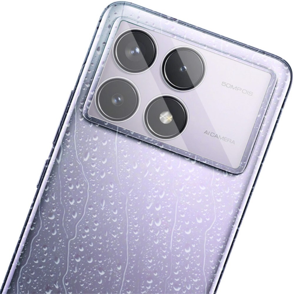 Xiaomi Poco X6 Pro Kamerabeskyttelse i glas, Gennemsigtig