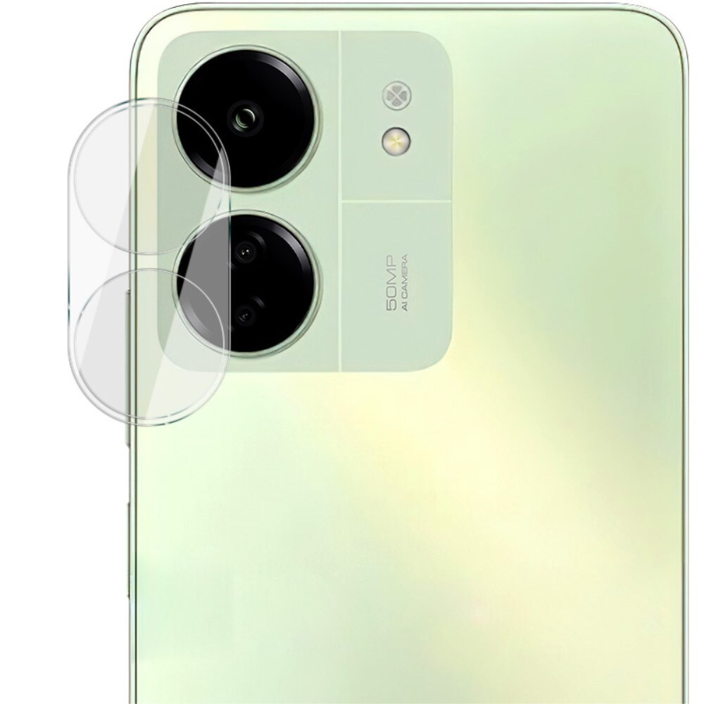 Xiaomi Redmi 13C Kamerabeskyttelse i glas, Gennemsigtig