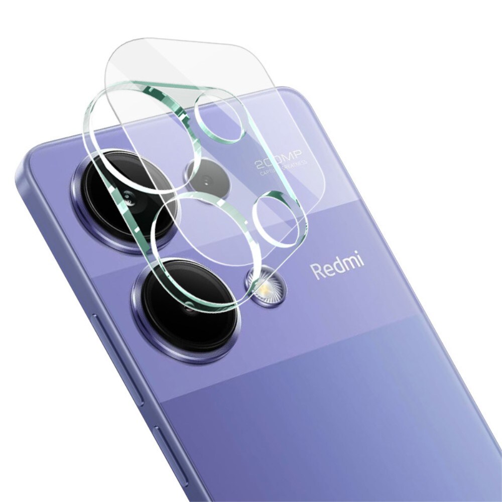 Xiaomi Redmi Note 13 Pro 4G Kamerabeskyttelse i glas, Gennemsigtig