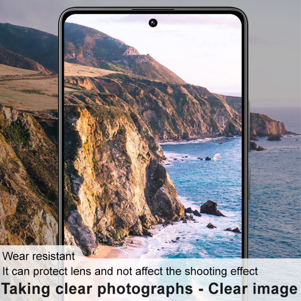 Xiaomi Redmi Note 13 Pro 4G Kamerabeskyttelse i glas, Gennemsigtig