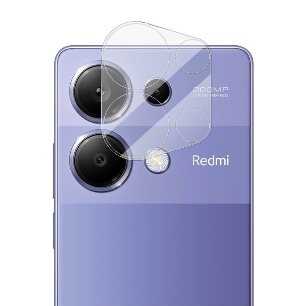 Xiaomi Redmi Note 13 Pro 4G Kamerabeskyttelse i glas, Gennemsigtig