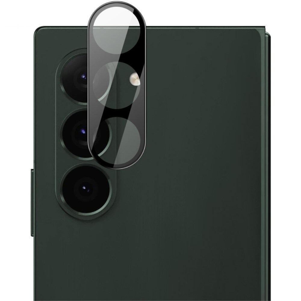Samsung Galaxy Z Fold 6 Kamerabeskyttelse i glas, Sort
