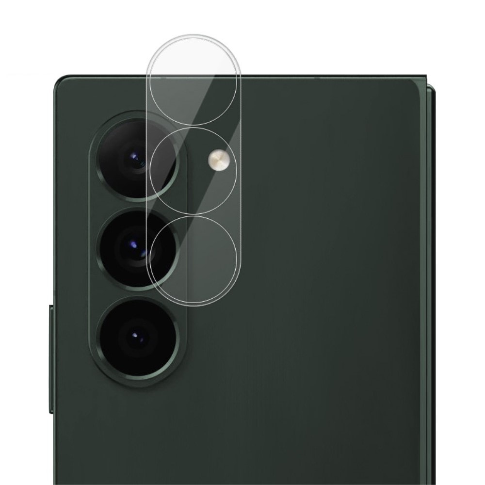Samsung Galaxy Z Fold 6 Kamerabeskyttelse i glas, Gennemsigtig