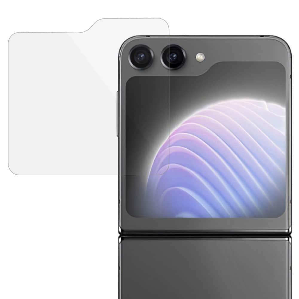 Samsung Galaxy Z Flip 7 FE Ydre skærmbeskytter i hærdet glas