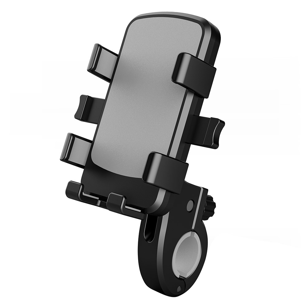 Praktisk mobilholder til motorcykel-cykelstyr, Sort