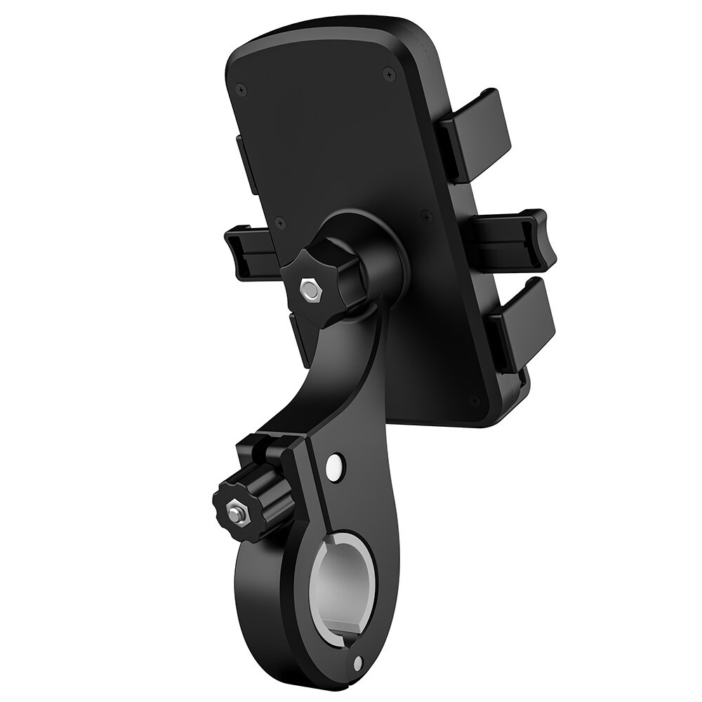 Praktisk mobilholder til motorcykel-cykelstyr, Sort