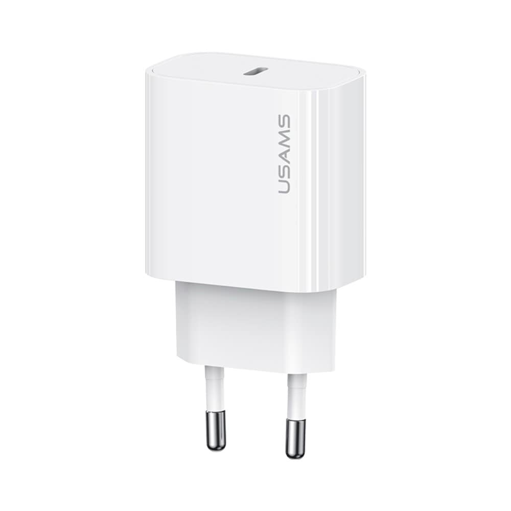 Vægoplader 20W USB-C, Hvid