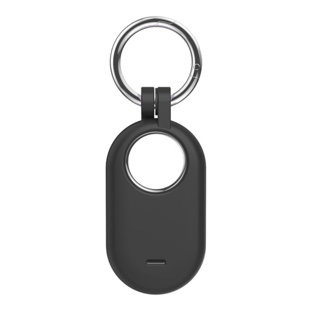 Samsung Galaxy SmartTag 2 Nøglering med silikonecover, Sort
