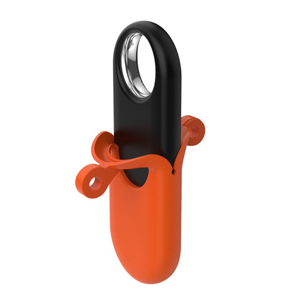 Samsung Galaxy SmartTag 2 Nøglering med silikonecover, Orange