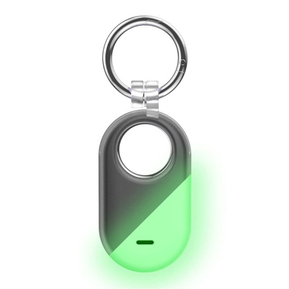 Samsung Galaxy SmartTag 2 Nøglering med silikonecover, Gennemsigtig