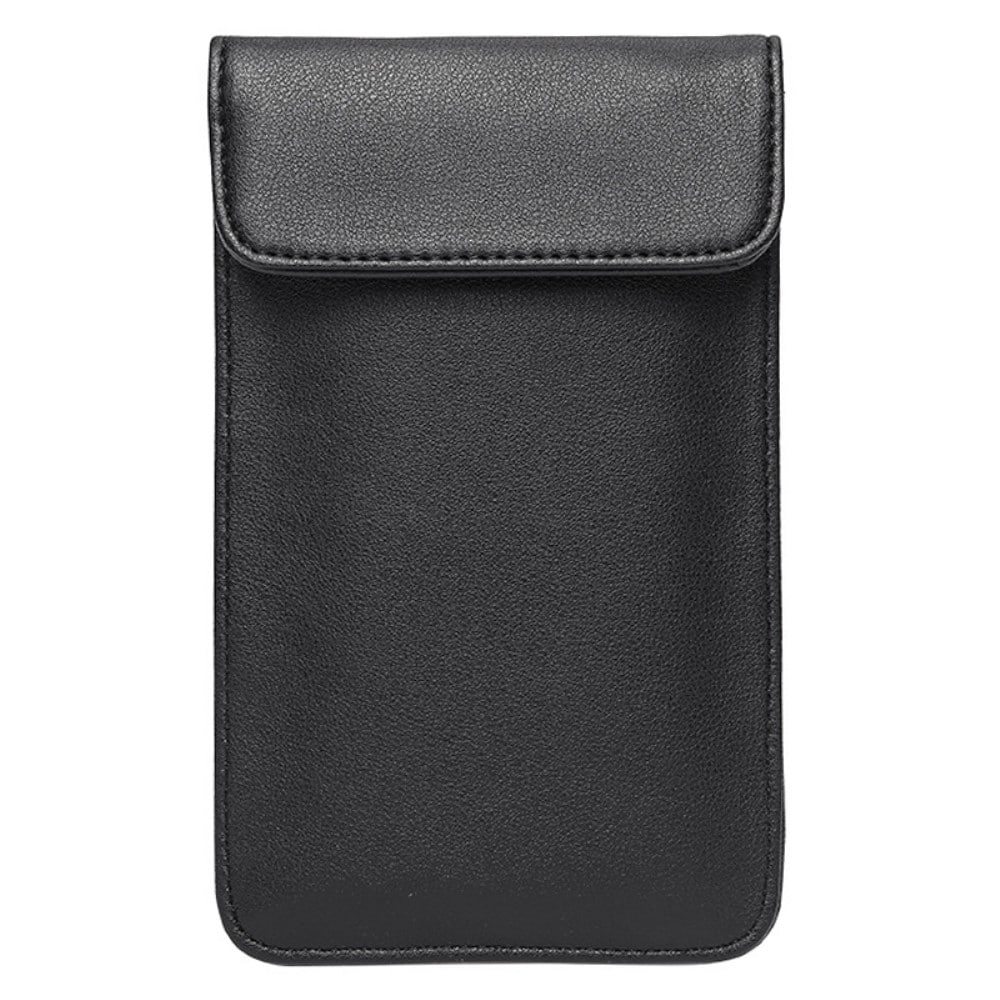 Signalblokerende mobiltaske, Sort