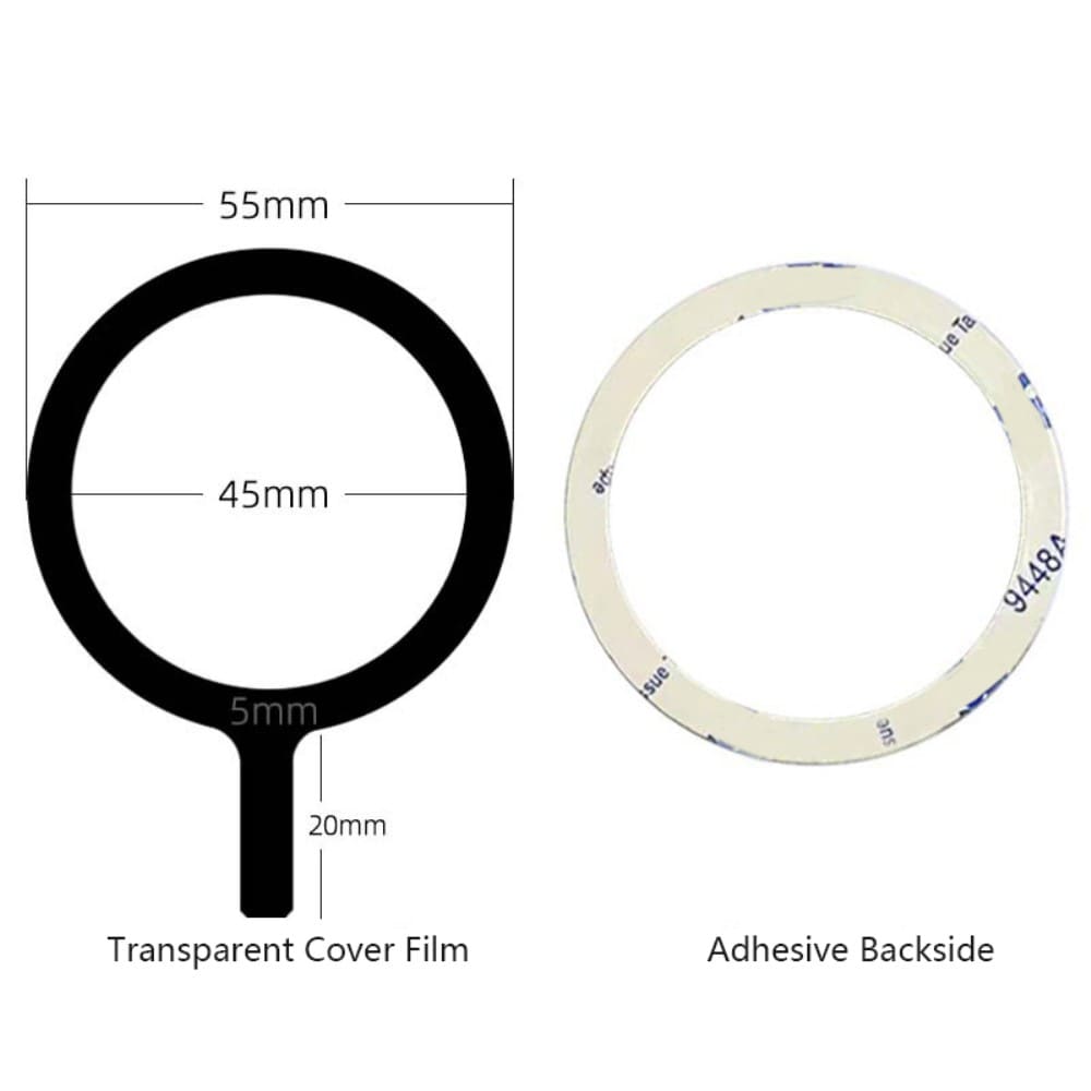 MagSafe-kompatibel ring, Sort
